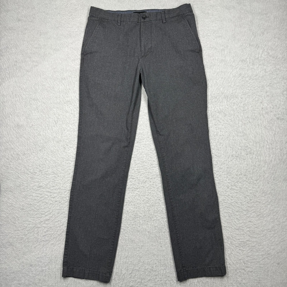 Banana Republic Grey Kentfield Pants Chinos Classic Fit Men's Size 33x34